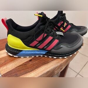 Adidas Ultraboost All Terrain EG8097 Core Black/Red/Yellow Men's Running Shoes